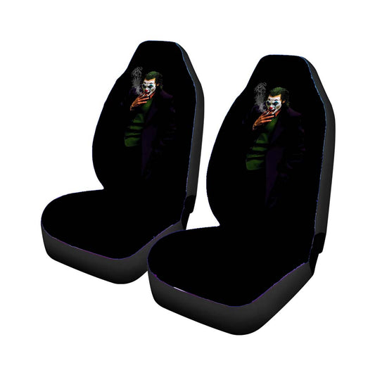 Joker Smoke While Laugh Hahaha Car Seat Covers Universal Fit