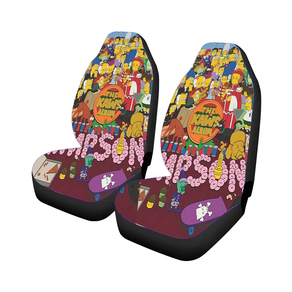 Kaws Simpson Kimpson Car Seat Covers