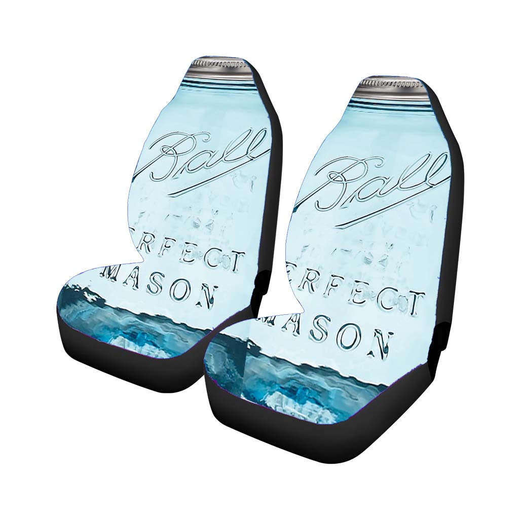 Mason Jar Car Seat Covers