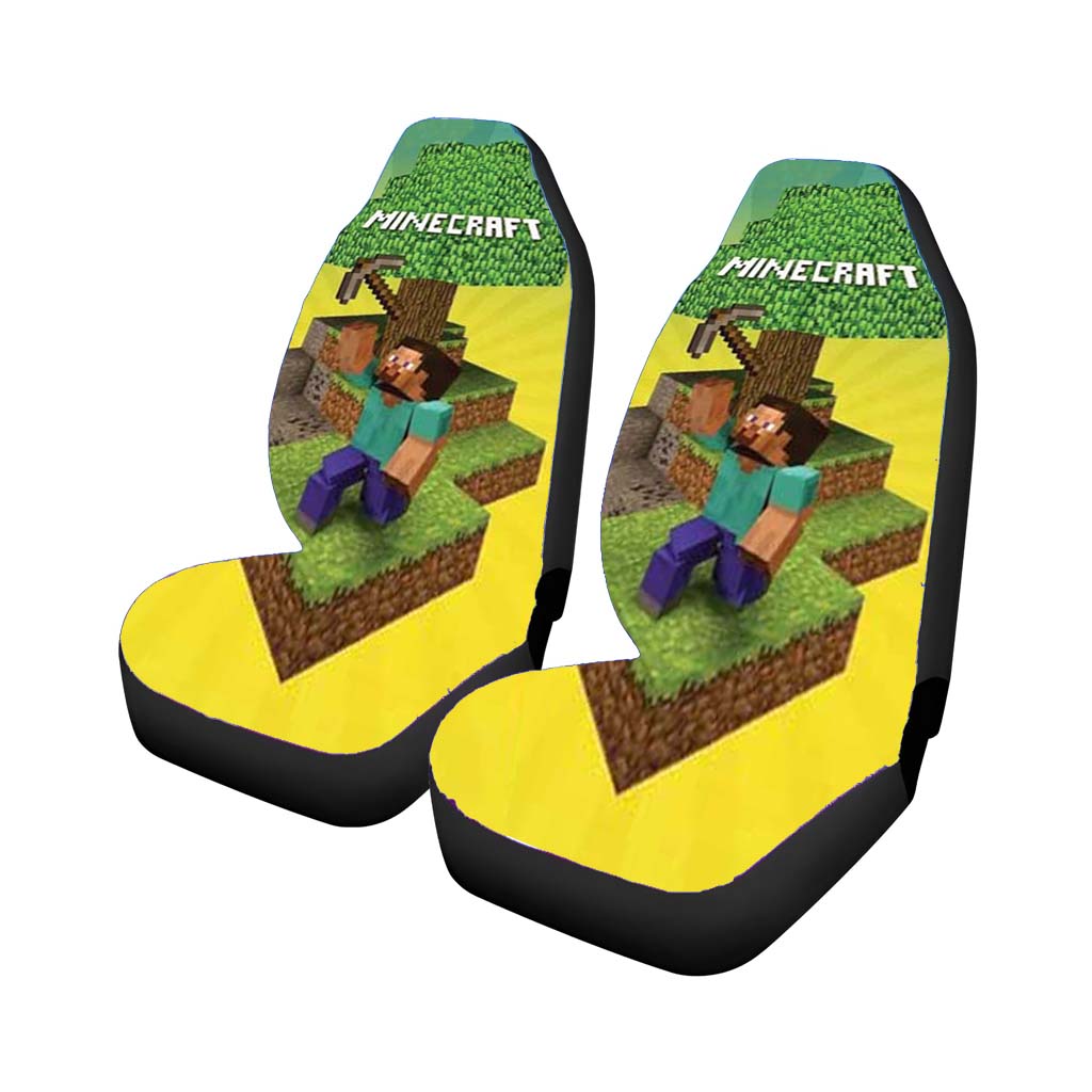 Minecraft Tree Car Seat Covers