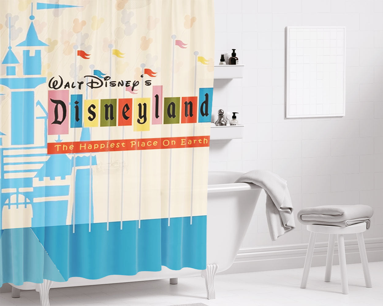 The Handmaids Tale Bathroom Shower Curtain Fabric Waterproof | 66 X 72 Inch
