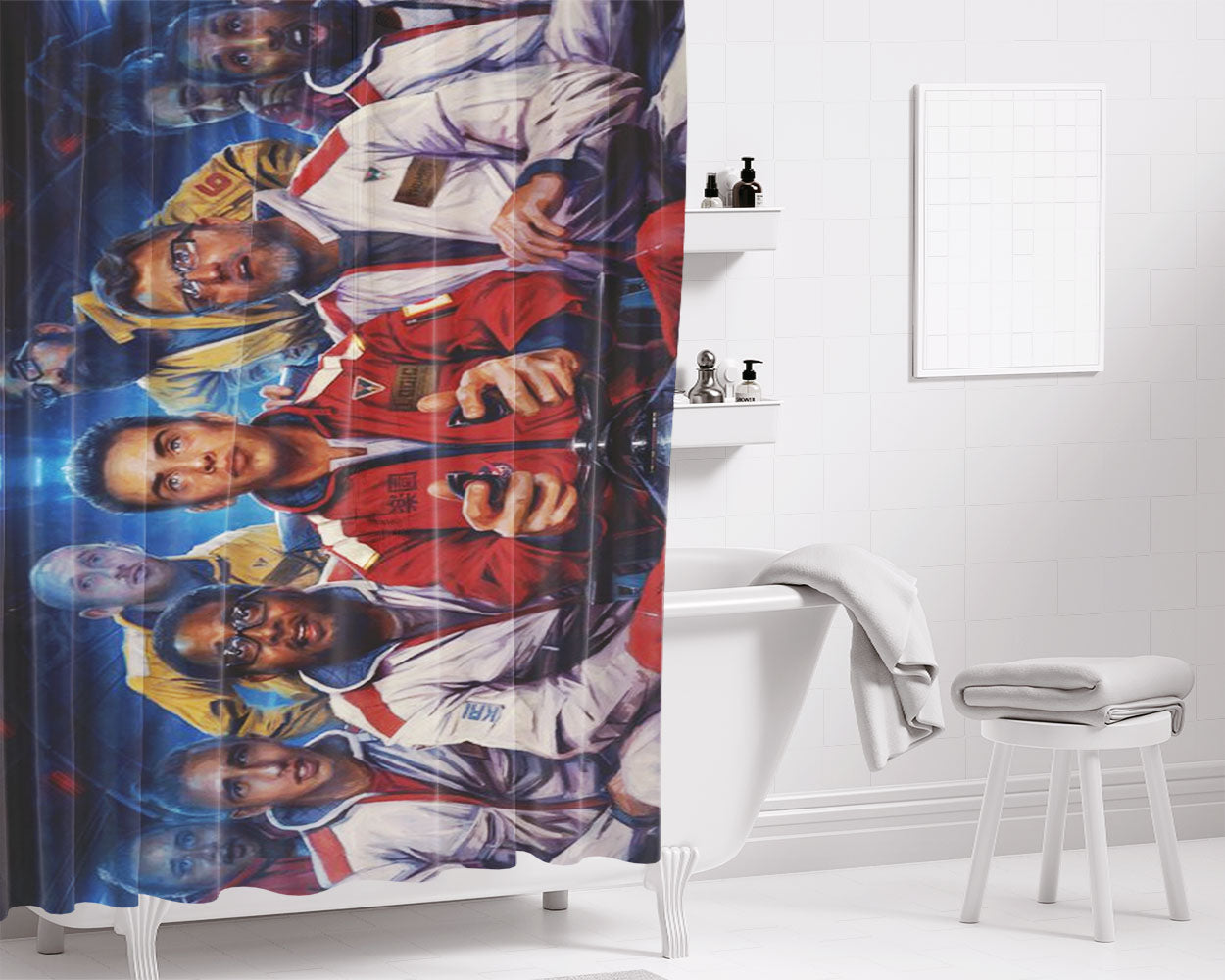 Logic The Incredible True Story Bathroom Shower Curtain Fabric Waterproof | 66 X 72 Inch