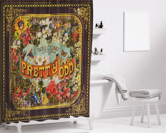Welcome To Roswell Bathroom Shower Curtain Fabric Waterproof | 66 X 72 Inch