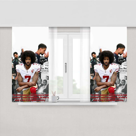 1968 Olympics Black Power Salute Window Curtains