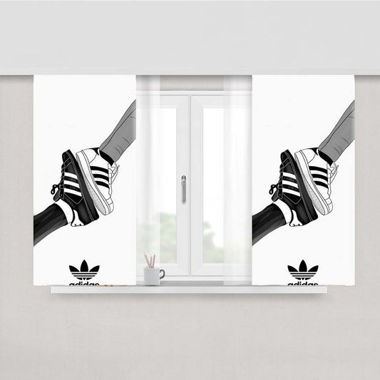 Adidas Daisy Superstar Fabric Window Curtains