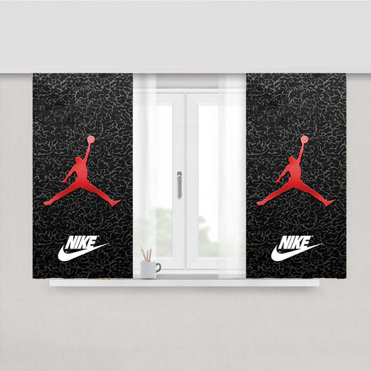 Air Jordan Elephant Fabric Window Curtains