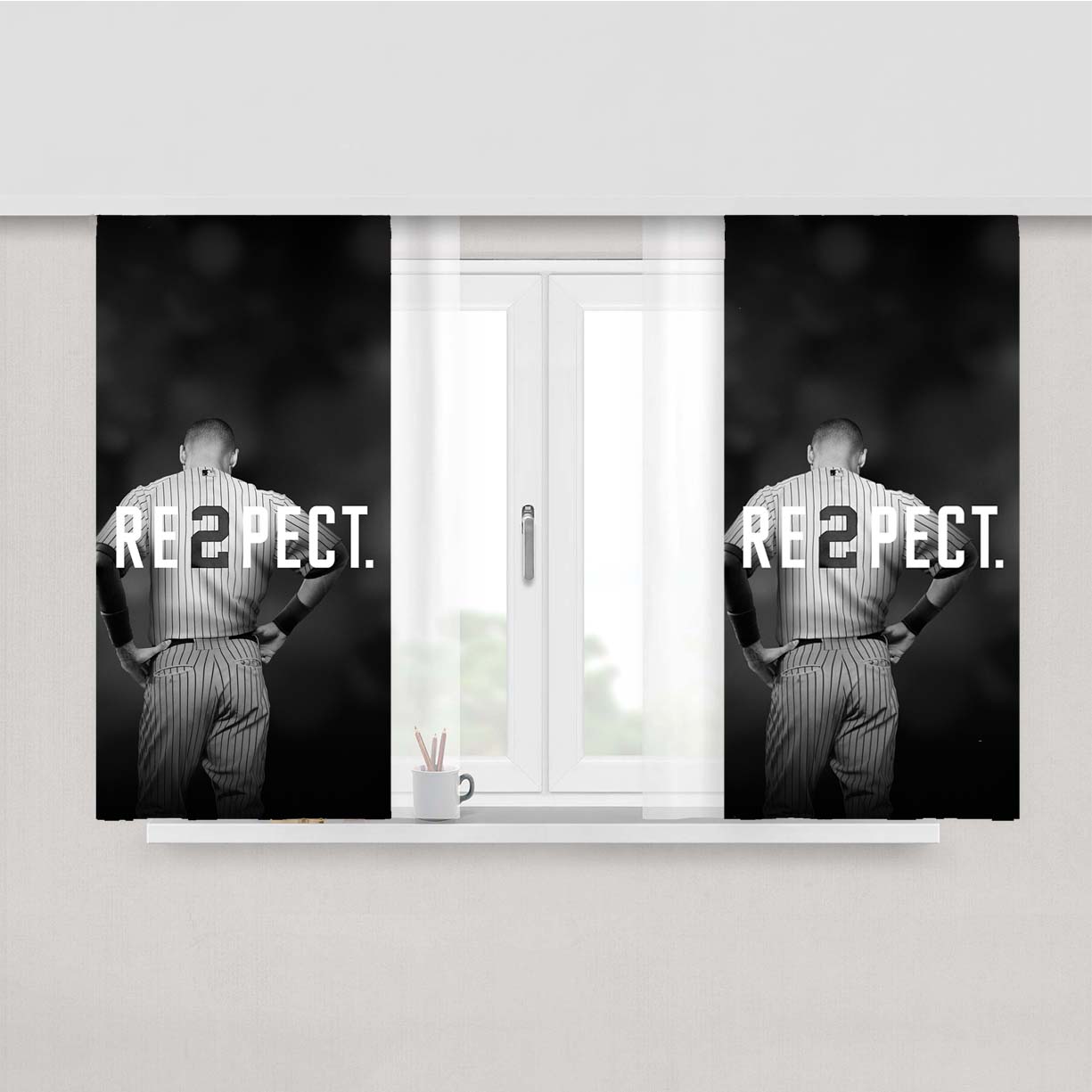 Air Jordan Re2Pect Respect Fabric Window Curtains
