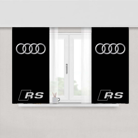 Audi Rs Peach Skin Window Curtains