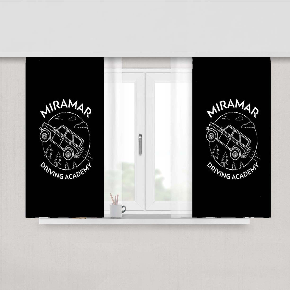 Battle Royal Miramar The Sand Killer Peach Skin Window Curtains