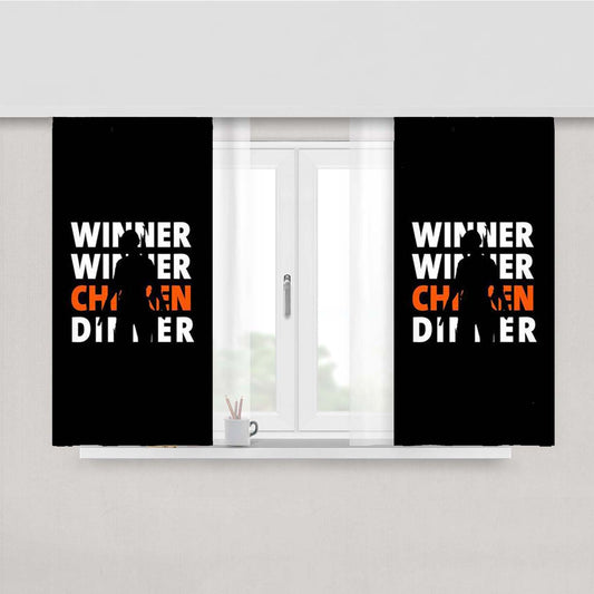 Battle Royale The Last Man Peach Skin Window Curtains