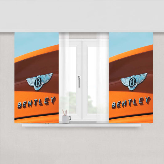 Bentley Continental Gt August Peach Skin Window Curtains