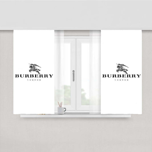 Burberry White Peach Skin Window Curtains