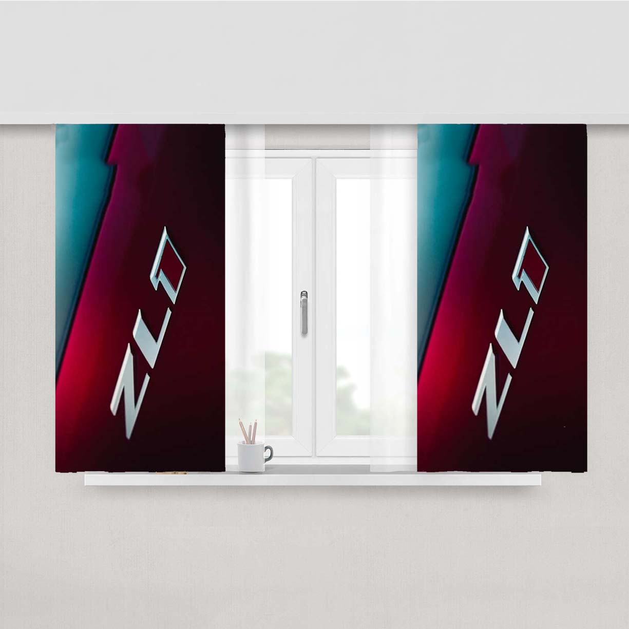 Chevrolet Camaro Zl1 Peach Skin Window Curtains
