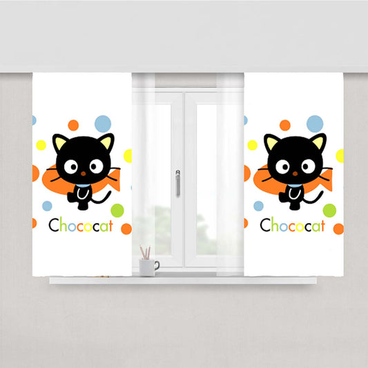 Chococat Peach Skin Window Curtains