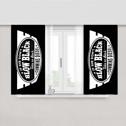 Cummins Di Peach Skin Window Curtains