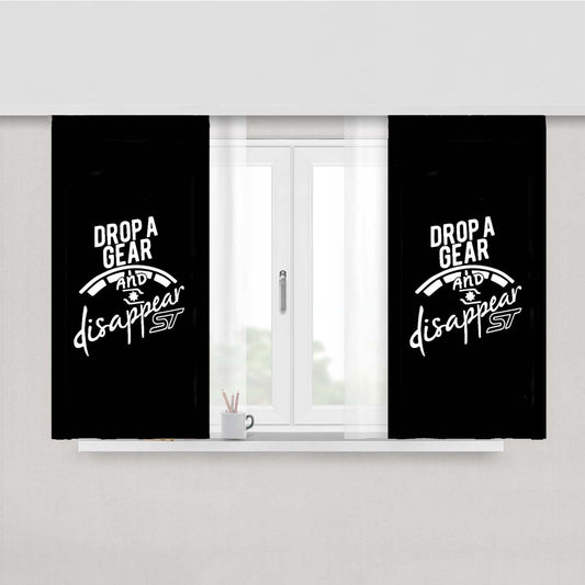 Drop A Gear Focus St Rs Ford Boost Cars Fost Ecoboost Boosquig Peach Skin Window Curtains
