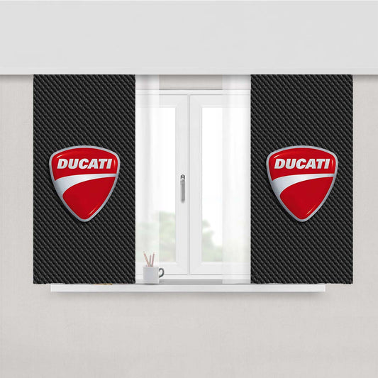 Ducati Peach Skin Window Curtains