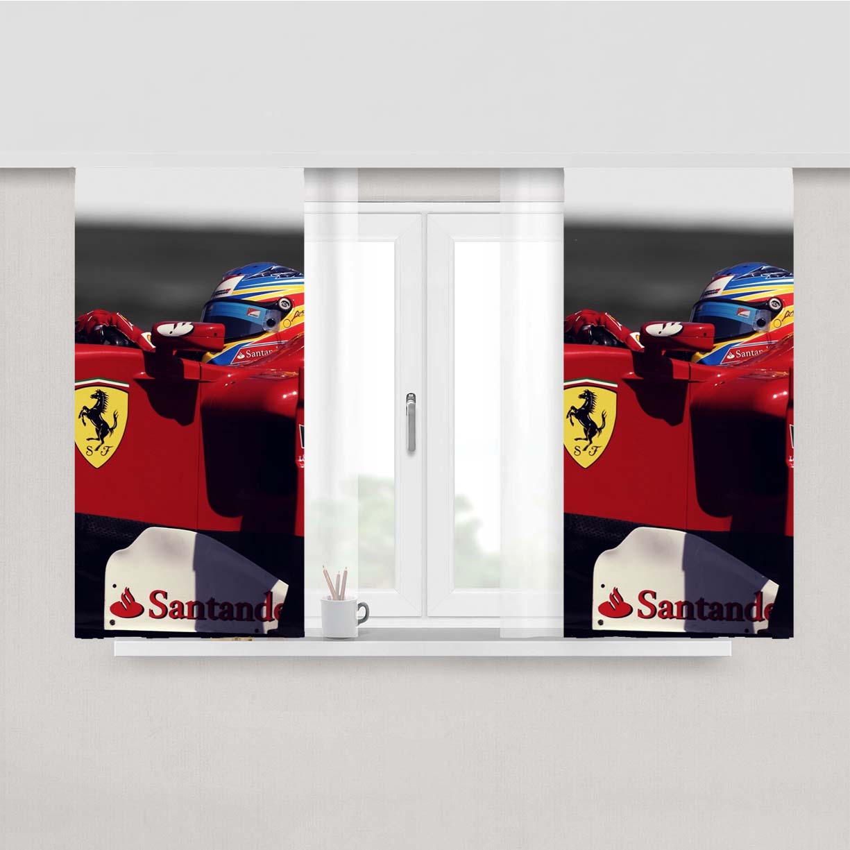 Ferrari Santande Peach Skin Window Curtains