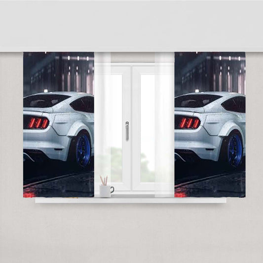 Ford Mustang Gt 2 Peach Skin Window Curtains