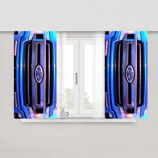 Ford Truck Peach Skin Window Curtains