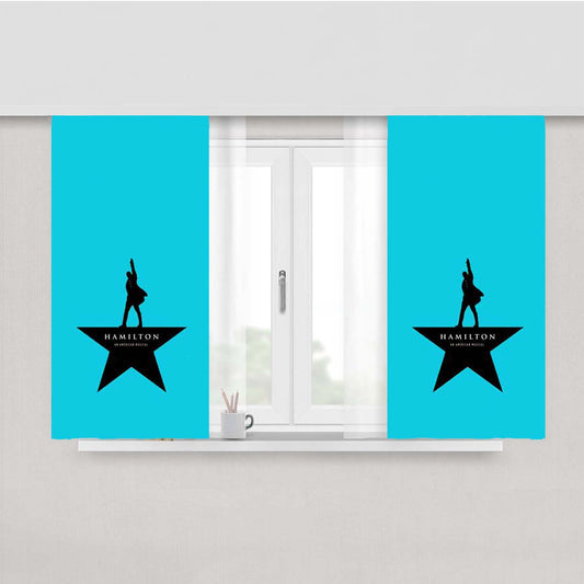 Hamilton Musical Fabric Window Curtains