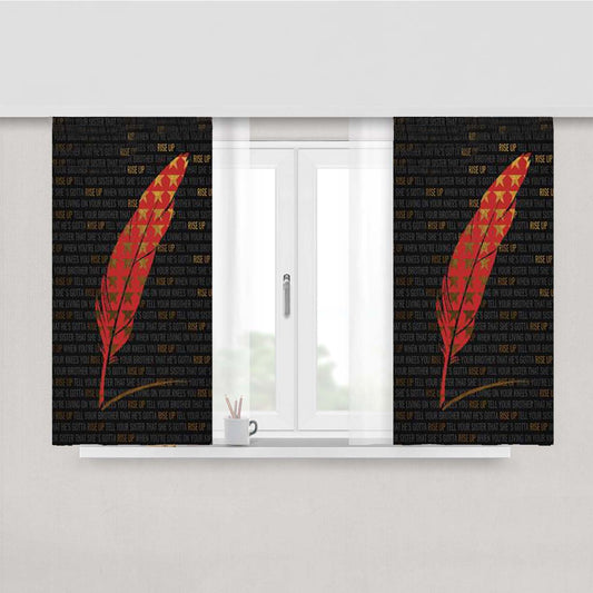 Hamilton Rise Up Fabric Window Curtains