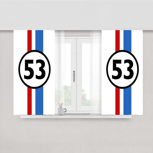 Herbie 53 Fabric Fabric Window Curtains