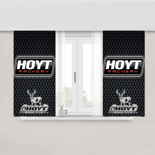Hoyt Archery Peach Skin Window Curtains