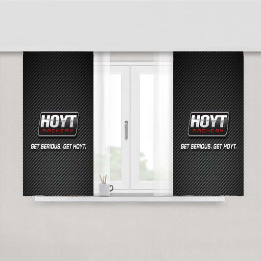 Hoyt Archery Carbon Peach Skin Window Curtains