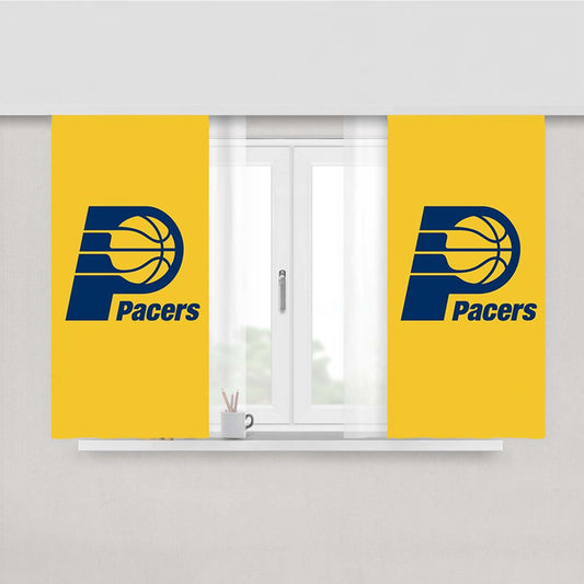 Indiana Pacers Peach Skin Window Curtains