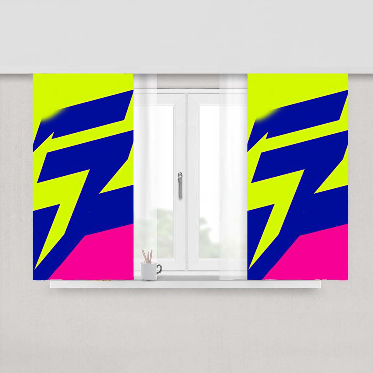 Ken Roczen Motocross Racer Peach Skin Window Curtains