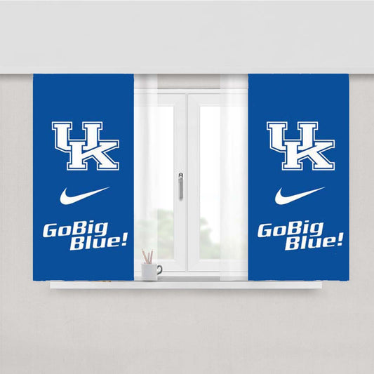 Kentucky Wildcats Logo Nike Peach Skin Window Curtains