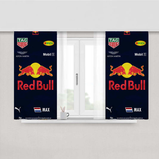 Lamborghini Bull Logo Aventador Peach Skin Window Curtains