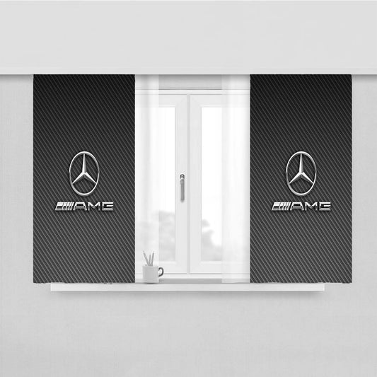 Mercedes Amg Carbon Peach Skin Window Curtains