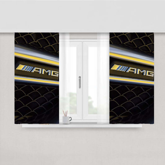 Mercedes Amg Gls63 Peach Skin Window Curtains