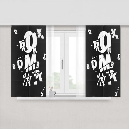 New York Nike Peach Skin Window Curtains