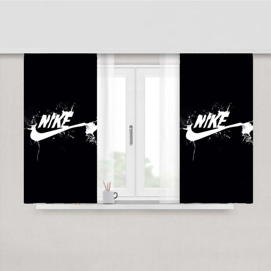 Nike Art Peach Skin Window Curtains