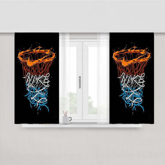 Nike Hoops Peach Skin Window Curtains