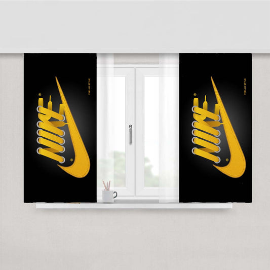 Nike Laces Hugo Silva Peach Skin Window Curtains