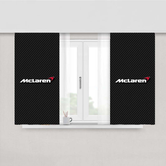 Nismo Logo Peach Skin Window Curtains
