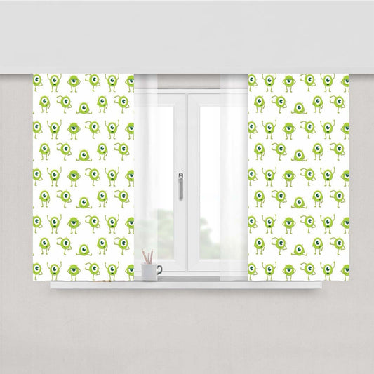 Pattern Monster Inc Peach Skin Window Curtains