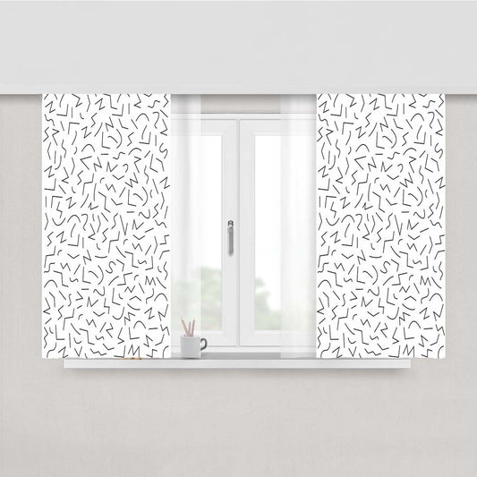 Pattern Nice Peach Skin Window Curtains