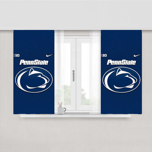 Penn State Jersey Peach Skin Window Curtains