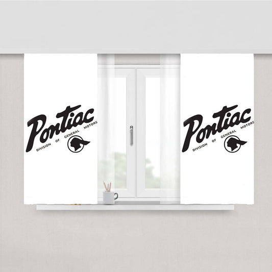 Pontiac Division Of General Motors Peach Skin Window Curtains