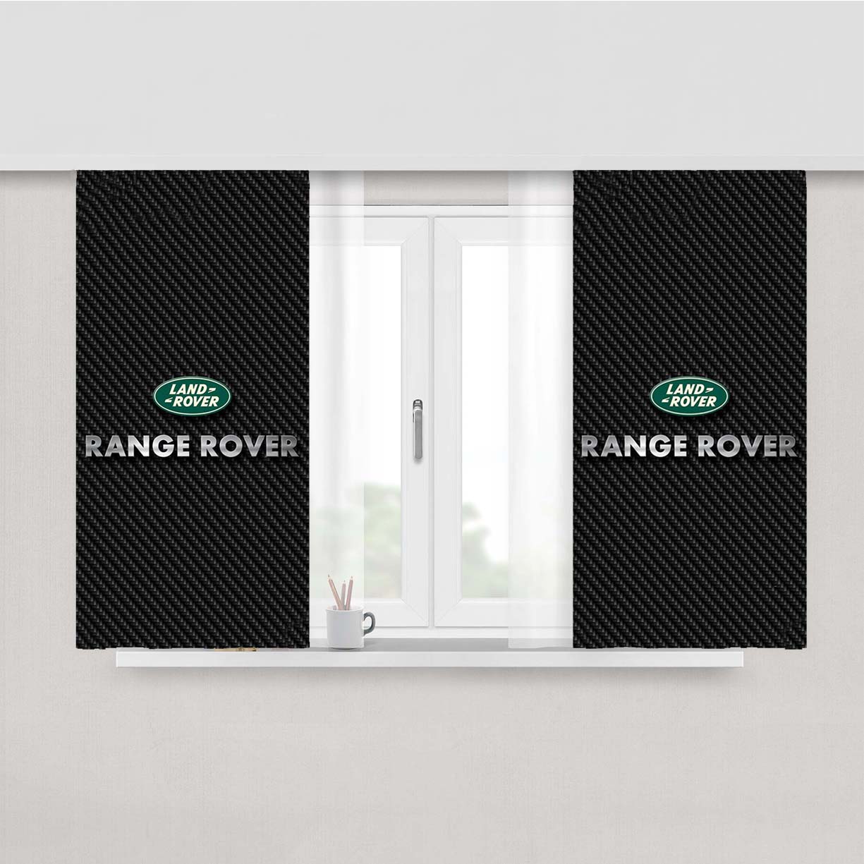 Range Rover New Peach Skin Window Curtains