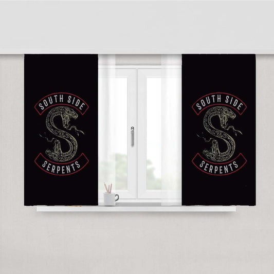 Riverdale Peach Skin Window Curtains