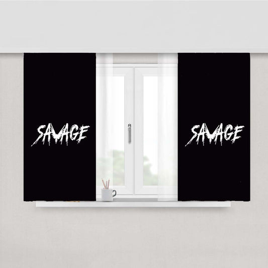 Savage 1 Peach Skin Window Curtains