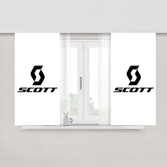 Scott Bicycle Peach Skin Window Curtains