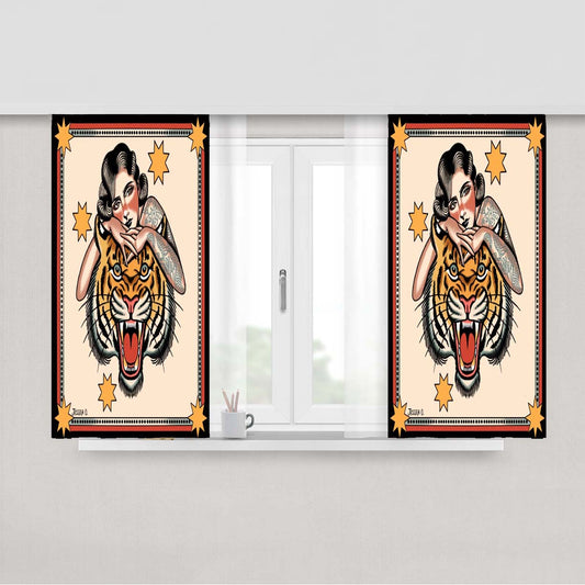 Selvagem Peach Skin Window Curtains