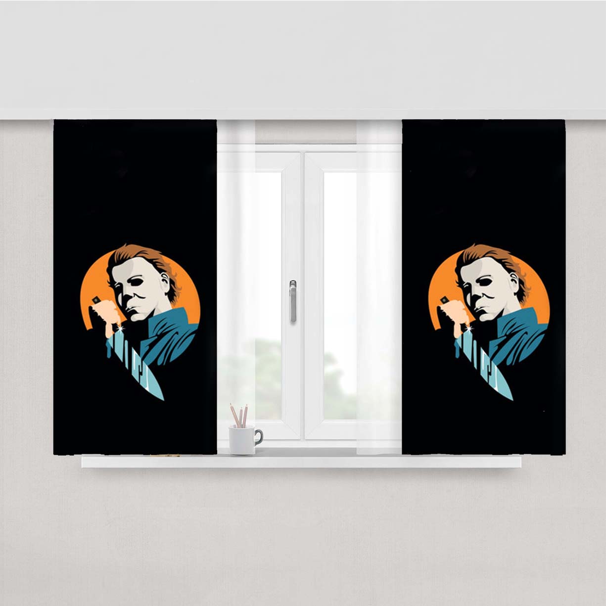 Shine - Myers Peach Skin Window Curtains